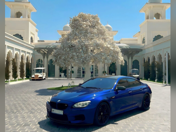BMW  M-Series  6 Gran Coupe  2015  Automatic  75,100 Km  8 Cylinder  Rear Wheel Drive (RWD)  Sedan  Blue