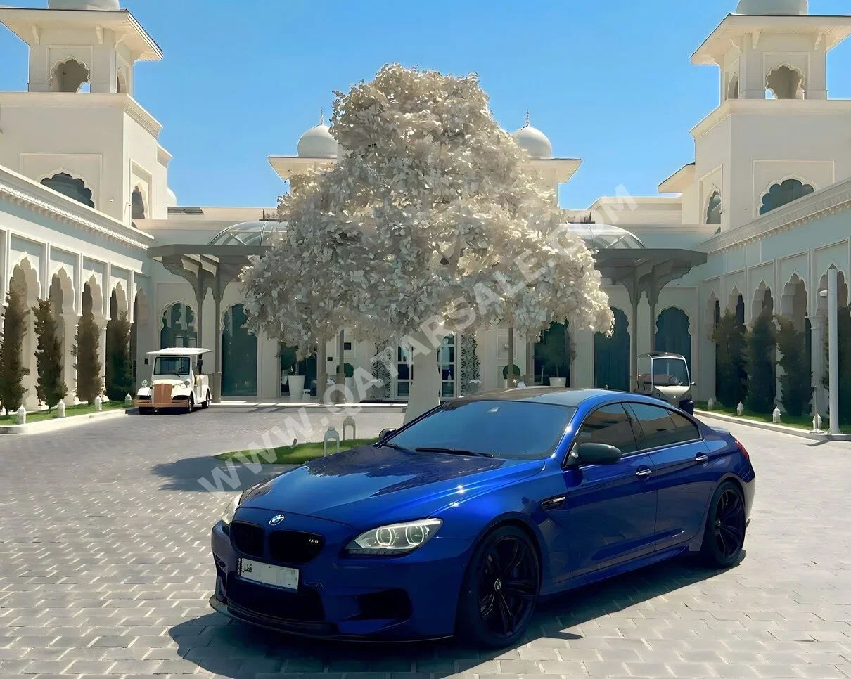 BMW  M-Series  6 Gran Coupe  2015  Automatic  75,100 Km  8 Cylinder  Rear Wheel Drive (RWD)  Classic  Blue