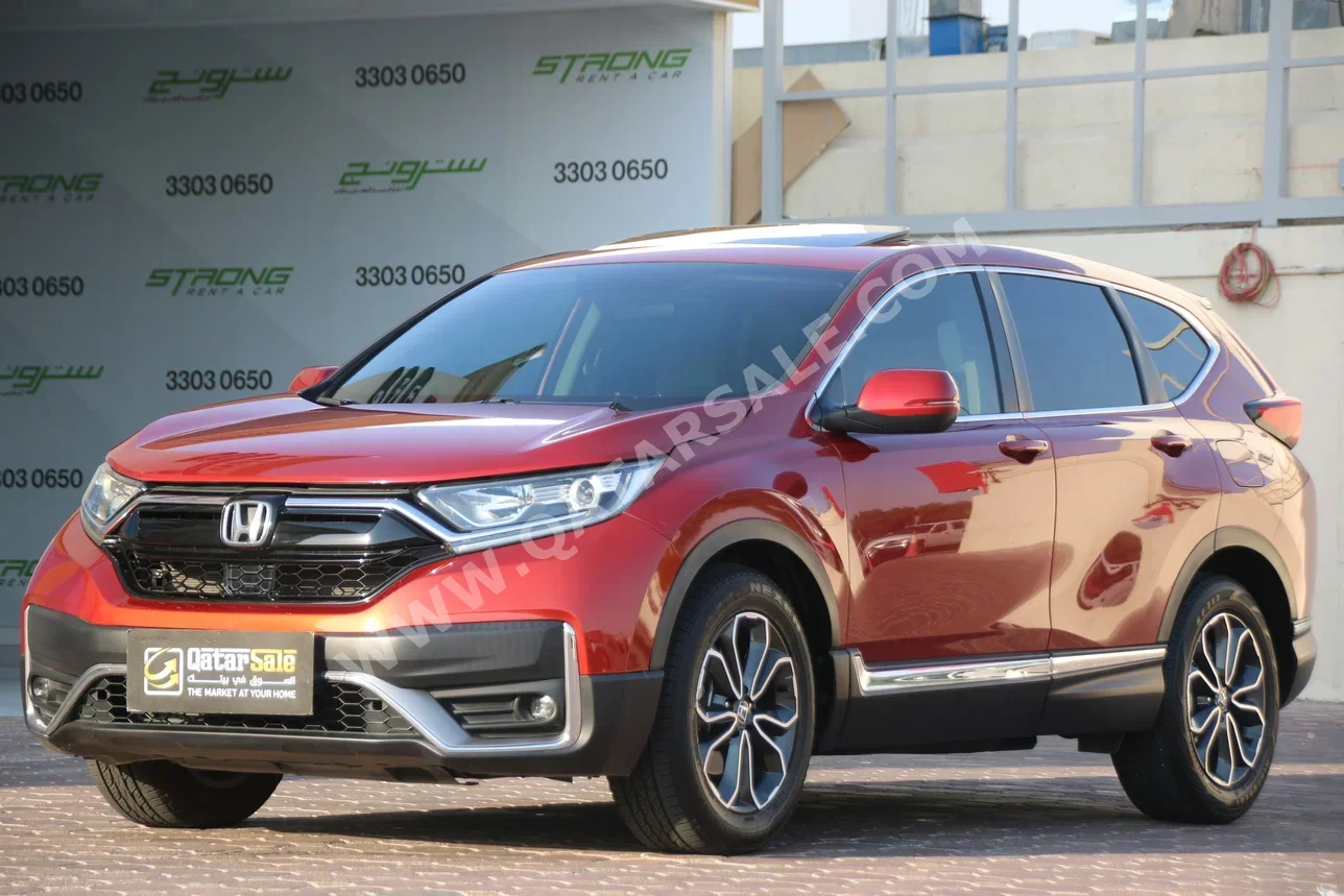 Honda  CRV  Touring  2020  Automatic  108,000 Km  4 Cylinder  Four Wheel Drive (4WD)  SUV  Red