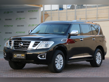 Nissan  Patrol  SE  2015  Automatic  218,000 Km  8 Cylinder  Four Wheel Drive (4WD)  SUV  Black