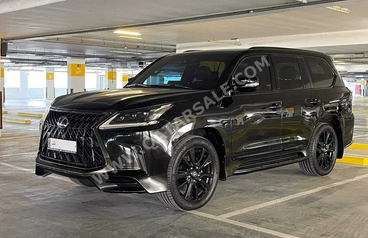 Lexus  LX  570 S  2018  Automatic  270,000 Km  8 Cylinder  Four Wheel Drive (4WD)  SUV  Black