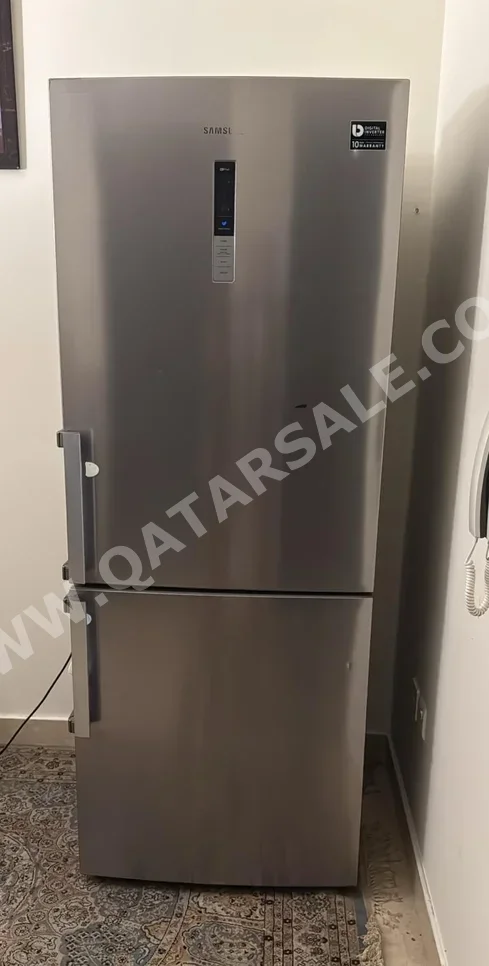 Bottom Freezer Refrigerator  - Gray