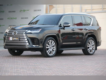 Lexus  LX  600 VIP  2023  Automatic  46,000 Km  6 Cylinder  Four Wheel Drive (4WD)  SUV  Black  With Warranty
