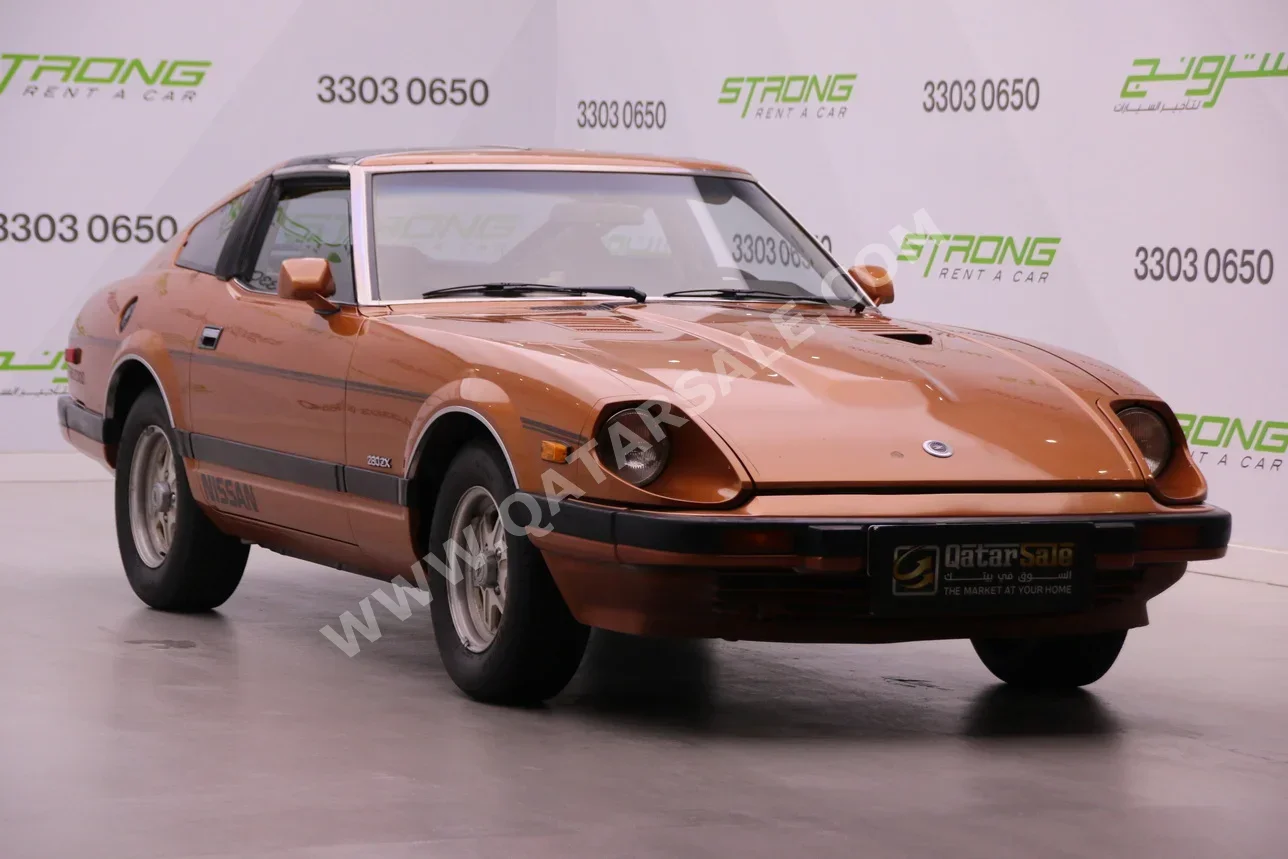 داتسون  280  كلاسك  1982  عادي  97,516 كم  6 سلندر  دفع خلفي  كوبيه \ سبورت  بني