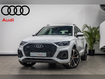 Audi  Q5  45 TFSI Quattro S-Line  2023  Automatic  17,000 Km  4 Cylinder  All Wheel Drive (AWD)  SUV  White  With Warranty