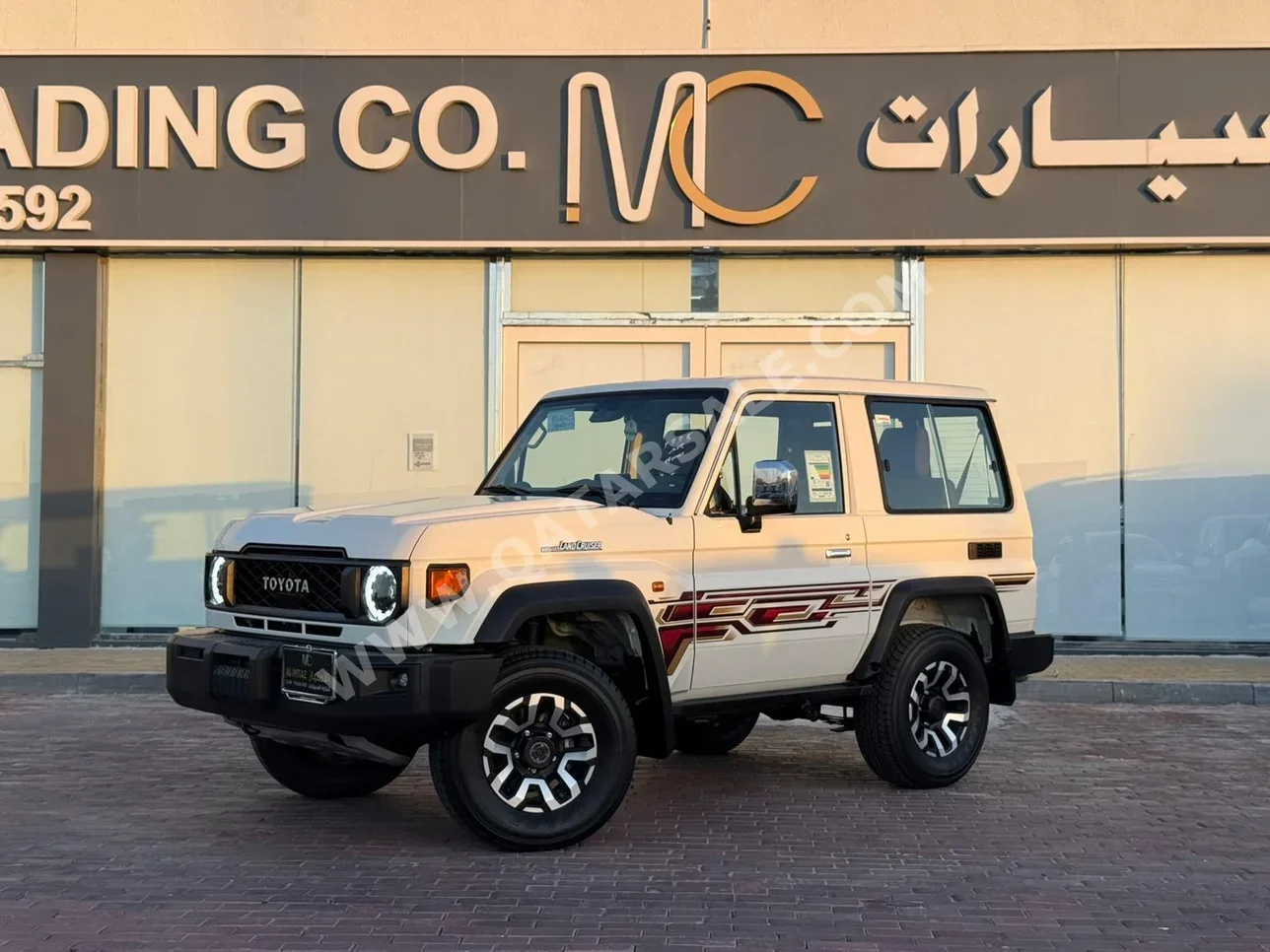 Toyota  Land Cruiser  Hard Top  2025  Automatic  0 Km  6 Cylinder  Four Wheel Drive (4WD)  SUV  White  With Warranty