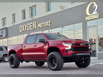 Chevrolet  Silverado  RST  2023  Automatic  58,000 Km  8 Cylinder  Four Wheel Drive (4WD)  Pick Up  Maroon  With Warranty