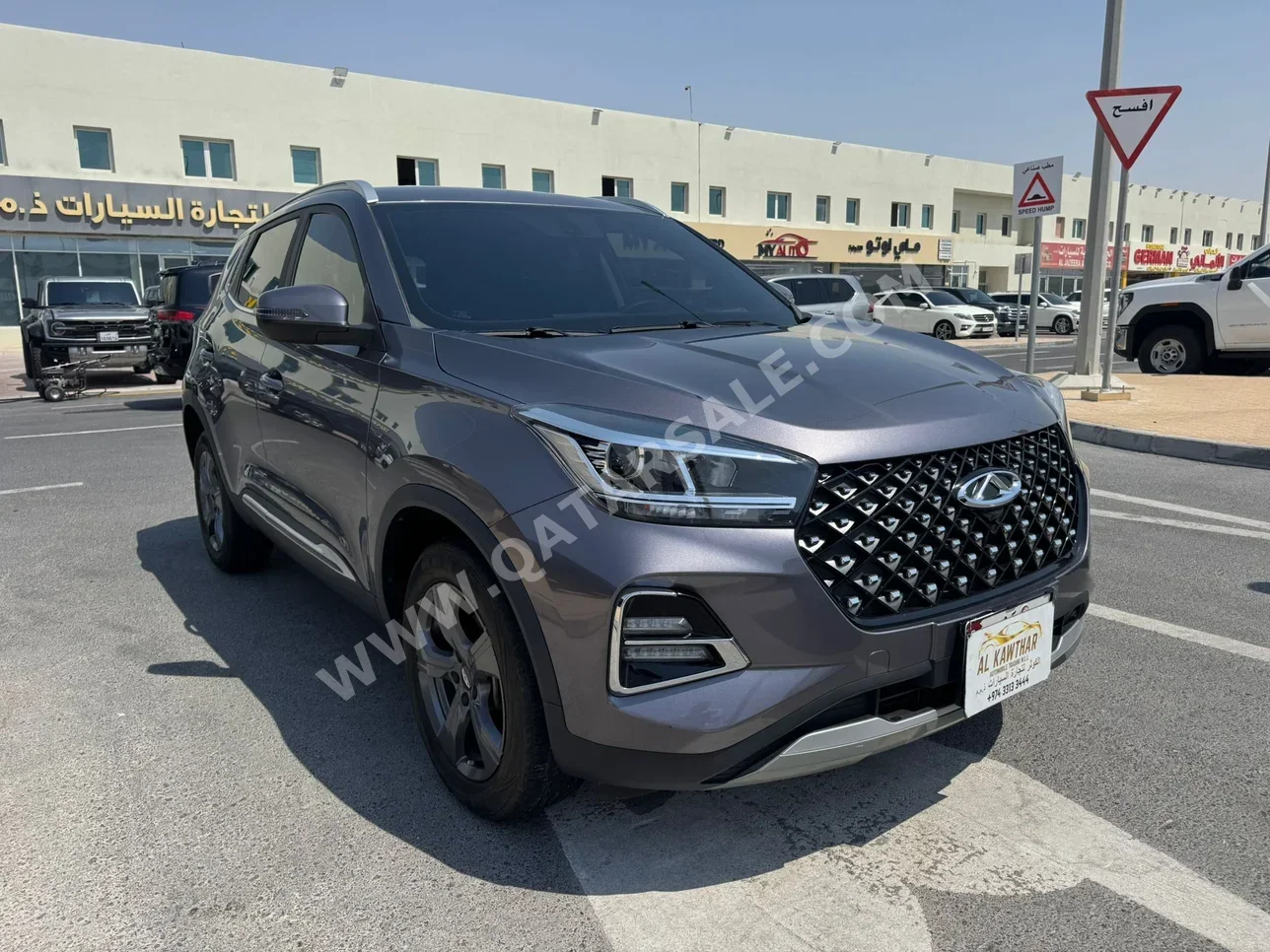 Chery  Tiggo  4 Pro  2023  Automatic  61,000 Km  4 Cylinder  Rear Wheel Drive (RWD)  SUV  Gray  With Warranty