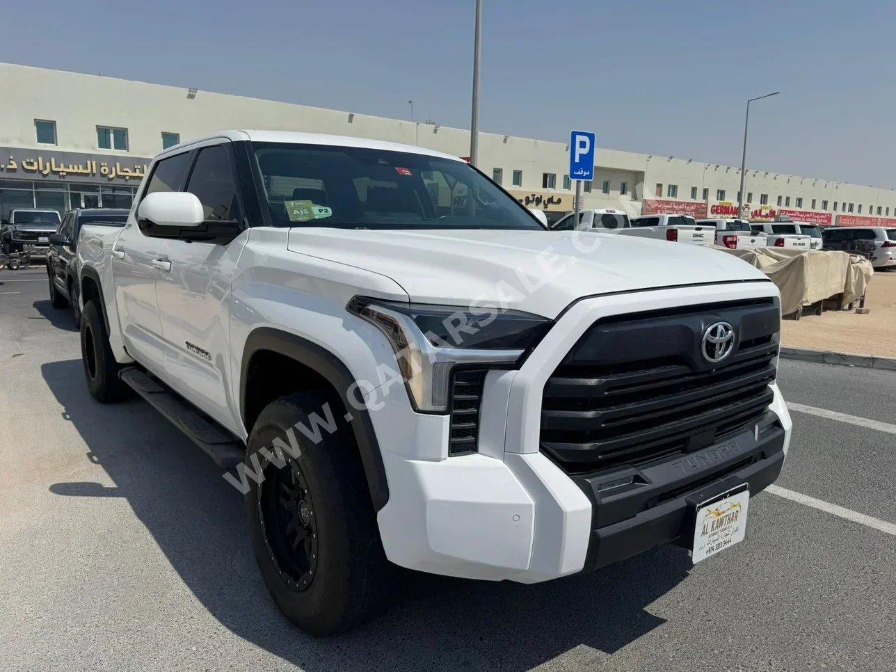 Toyota  Tundra  TRD  2022  Automatic  116,000 Km  8 Cylinder  Four Wheel Drive (4WD)  Pick Up  White