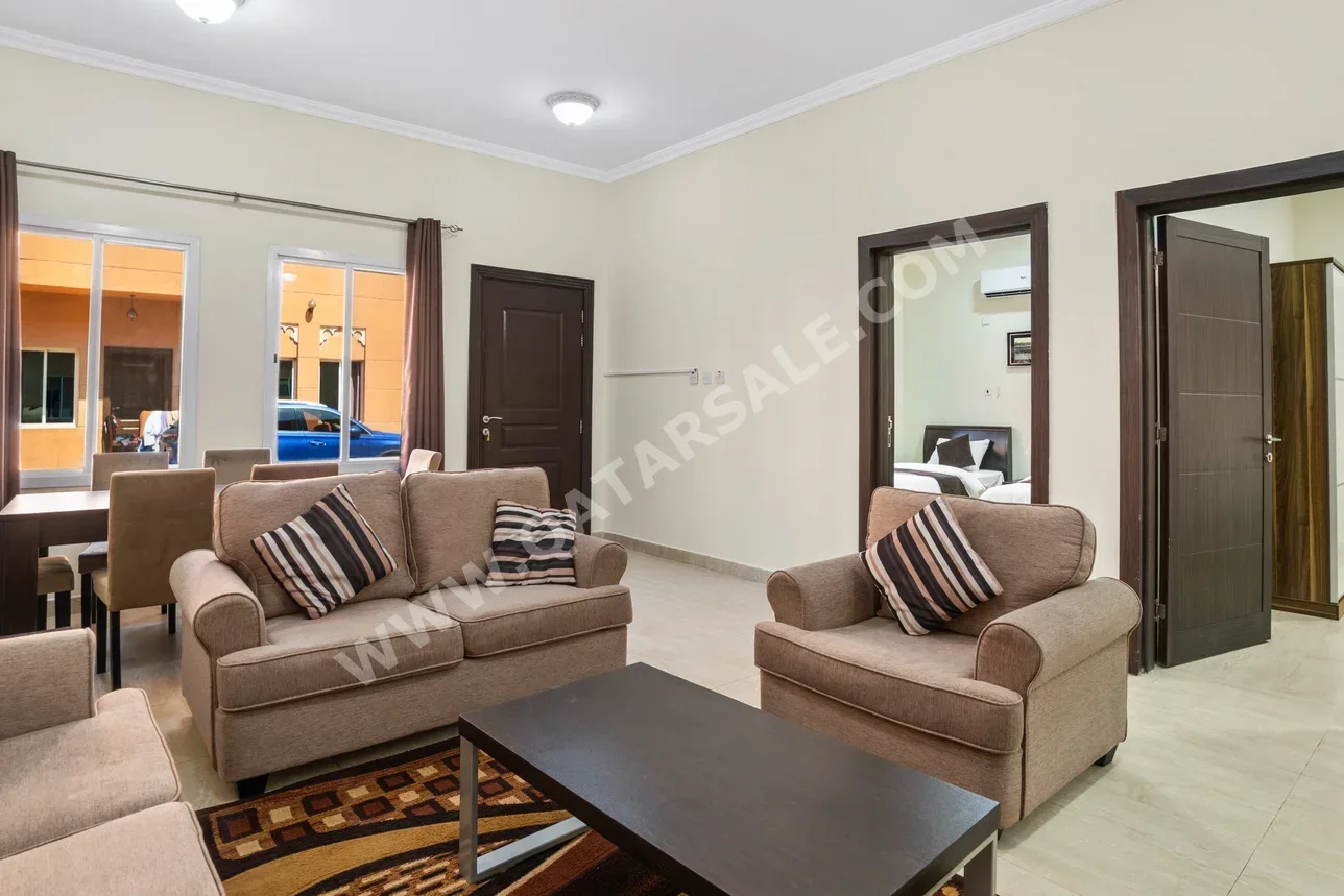 2 غرف نوم شقة للايجار في الريان - معيذر مفروشة بالكامل