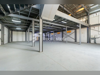 مخازن و مستودعات - الريان - المنطقة الصناعية -المساحة: 2000 متر مربع