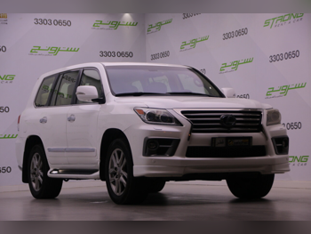 Lexus  LX  570  2014  Automatic  456,000 Km  8 Cylinder  Four Wheel Drive (4WD)  SUV  Pearl