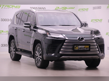 Lexus  LX  600 Luxury  2024  Automatic  62,000 Km  6 Cylinder  Four Wheel Drive (4WD)  SUV  Black  With Warranty