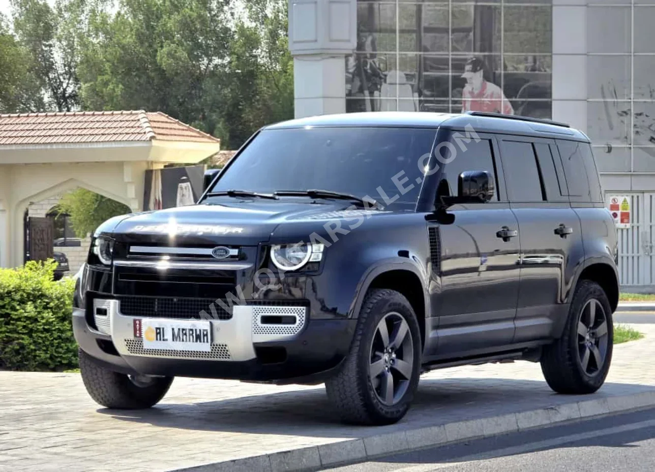 Land Rover  Defender  110 S  2025  Automatic  11,000 Km  4 Cylinder  Four Wheel Drive (4WD)  SUV  Black  With Warranty