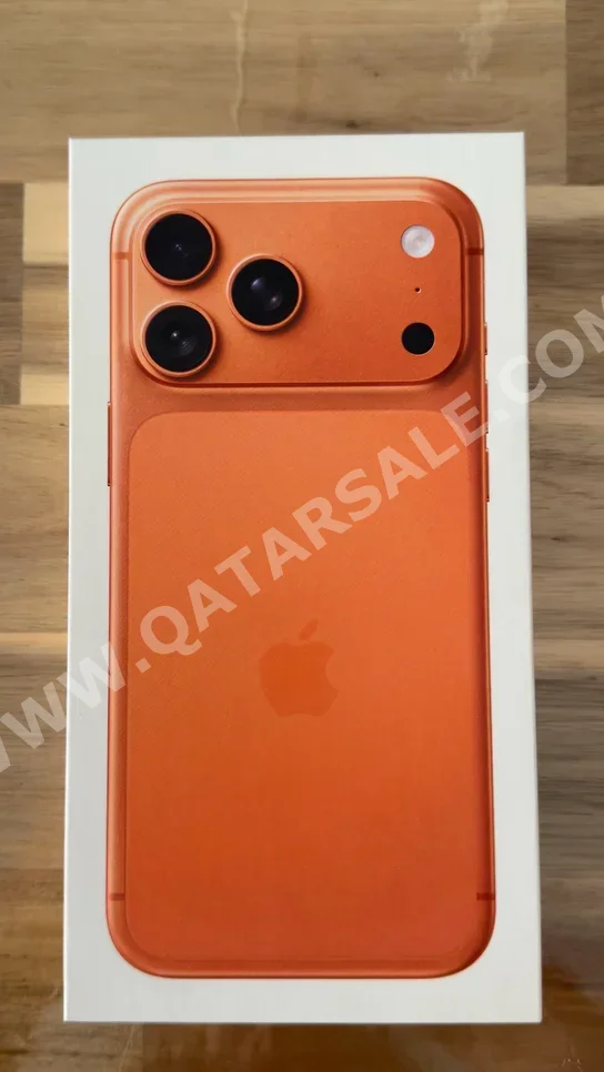 Mobile Phones Apple  - Iphone 17  - Pro Max  - Orange  - 512 GB