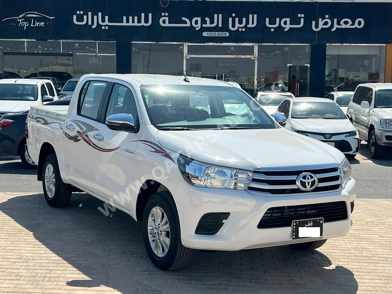 Toyota Hilux 2025 Automatic 0 Km 4 Cylinder Rear Wheel Drive (RWD) Pick Up White With Warranty