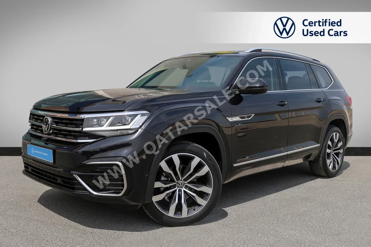 Volkswagen  Teramont  R Line  2023  Automatic  14,000 Km  6 Cylinder  All Wheel Drive (AWD)  SUV  Black  With Warranty