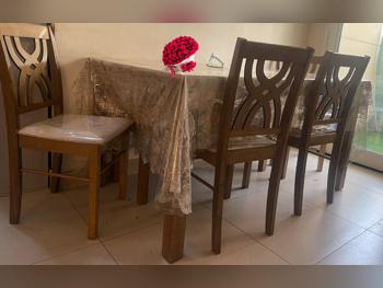 Dining Table  - Home Center  - Beige  - 6 Seats