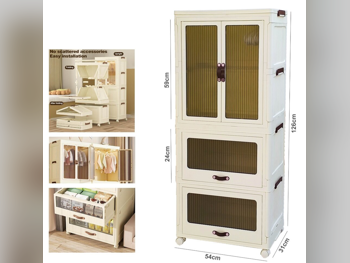 Storage Cabinets - Drawers  - Beige