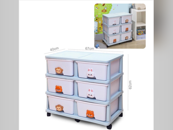 Storage Cabinets - Drawers  - Multicolor