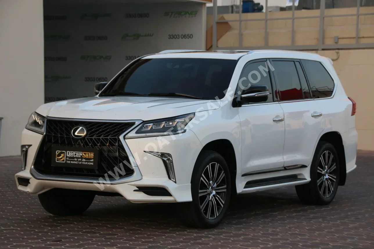 لكزس  ال اكس  570  2016  اوتوماتيك  379,776 كم  8 سلندر  دفع رباعي  اس يو في  أبيض لؤلؤي