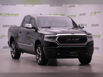 Dodge  Ram  Limited  2024  Automatic  49,000 Km  8 Cylinder  Four Wheel Drive (4WD)  Pick Up  Black  With Warranty