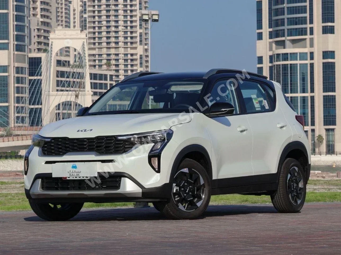 Kia  SONET  3 Cylinder  SUV ( AWD )  White  2024