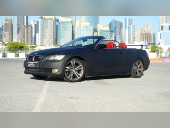 BMW  3-Series  320i  2009  Automatic  78,000 Km  4 Cylinder  Rear Wheel Drive (RWD)  Convertible  Black Matte