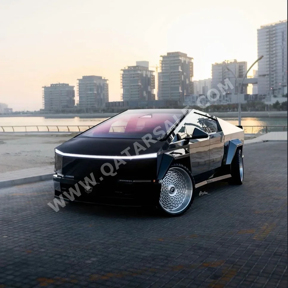 تسلا  سايبر بيست  فاونديشن سيريس  2024  اوتوماتيك  7,000 كم  0 سلندر  دفع كلي مستمر  بيكب  أسود  تحت الضمان