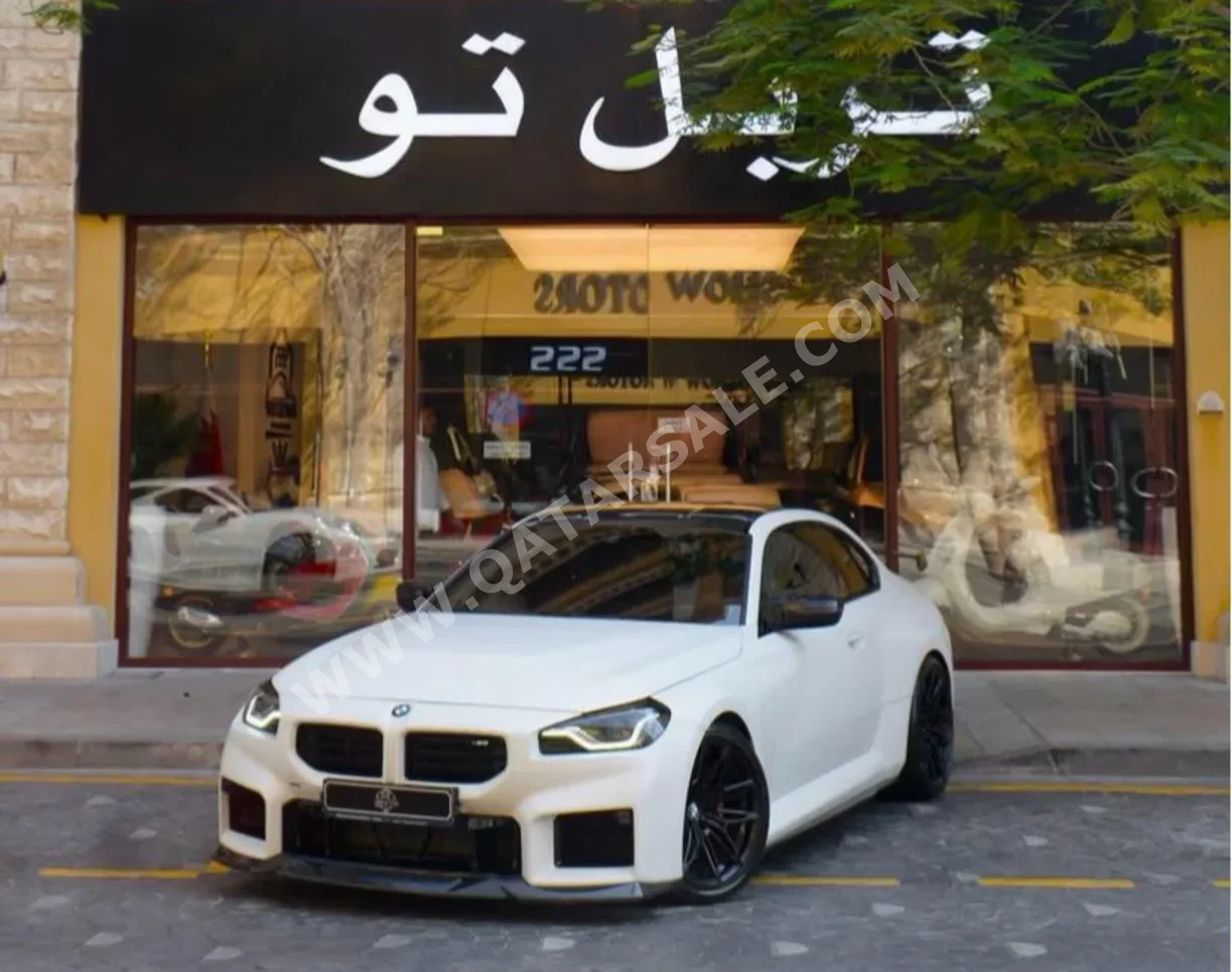 BMW  M-Series  2  2023  Automatic  12,800 Km  6 Cylinder  Rear Wheel Drive (RWD)  Coupe / Sport  White  With Warranty