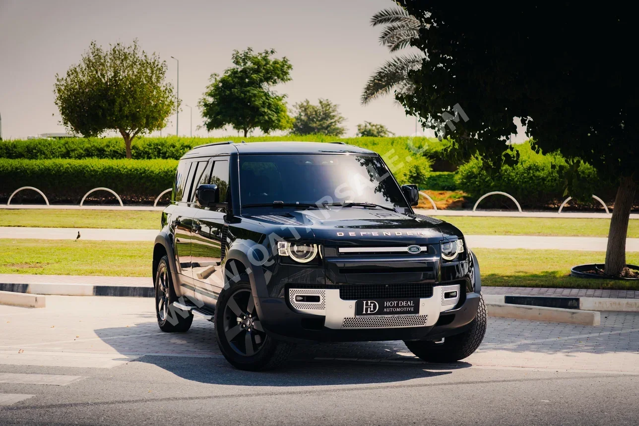 Land Rover Defender 110 2021 Automatic 48,700 Km 4 Cylinder Four Wheel Drive (4WD) SUV Black With Warranty
