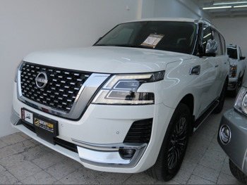 Nissan  Patrol  Platinum  2022  Automatic  92,000 Km  6 Cylinder  Four Wheel Drive (4WD)  SUV  White