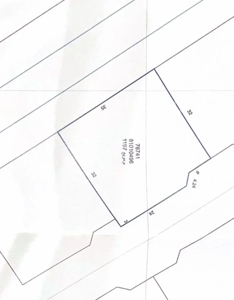 Lands For Sale in Al Rayyan  - Abu Nakhlah  -Area Size 1,197 Square Meter