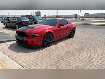 فورد  موستانغ  شيلبي  2014  اوتوماتيك  49,000 كم  8 سلندر  دفع خلفي  كوبيه \ سبورت  أحمر