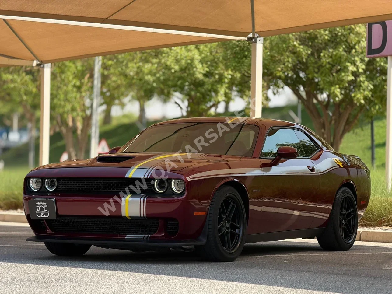 Dodge  Challenger  2020  Automatic  64,000 Km  6 Cylinder  Rear Wheel Drive (RWD)  Coupe / Sport  Maroon