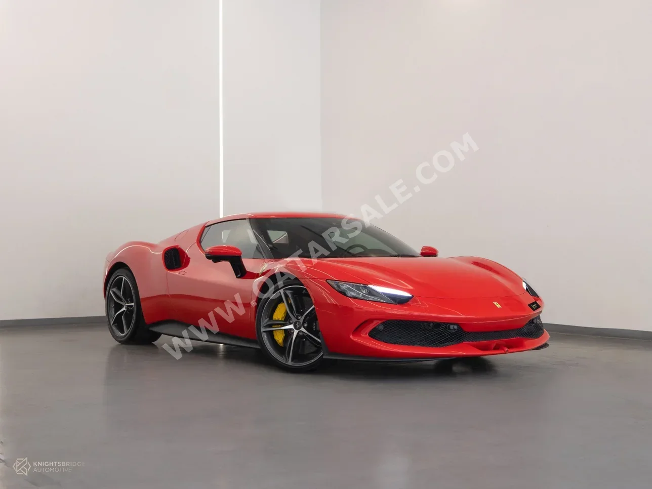 Ferrari  296  GTB  2024  Automatic  1,500 Km  6 Cylinder  Rear Wheel Drive (RWD)  Coupe / Sport  Red  With Warranty
