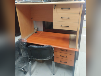 Desks & Computer Desks - Study Desk  - Multicolor  - With Chest of 2 Drawers