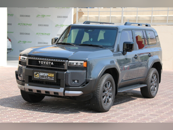 Toyota  Prado  TX Turbo  2025  Automatic  1,600 Km  4 Cylinder  Four Wheel Drive (4WD)  SUV  Gray  With Warranty