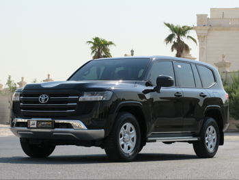 Toyota  Land Cruiser  GX  2024  Automatic  44,000 Km  6 Cylinder  Four Wheel Drive (4WD)  SUV  Black  With Warranty