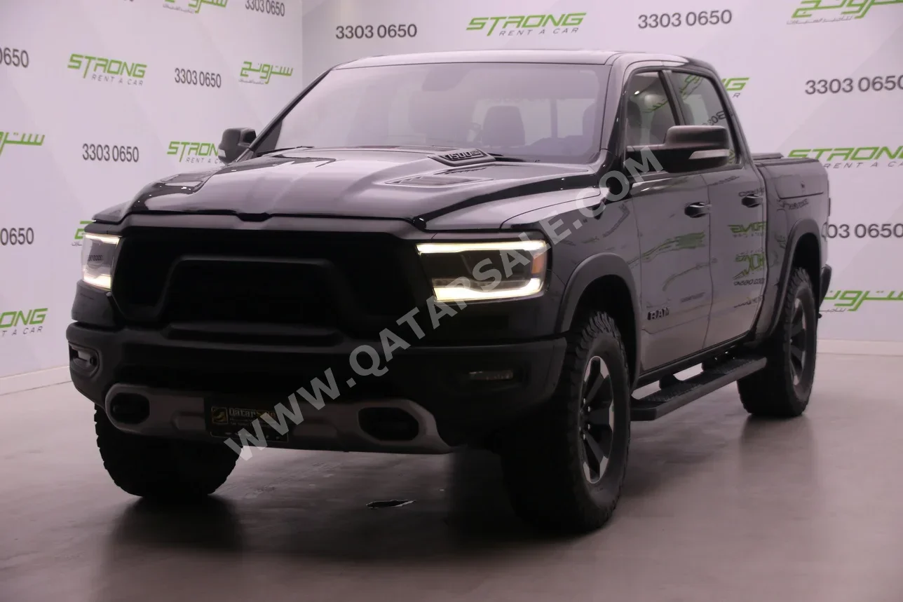 Dodge  Ram  Rebel  2020  Automatic  164,000 Km  8 Cylinder  Four Wheel Drive (4WD)  Pick Up  Black
