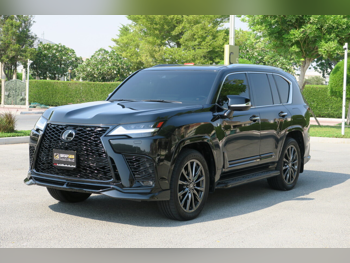 Lexus  LX  600 F Sport  2024  Automatic  18,000 Km  6 Cylinder  Four Wheel Drive (4WD)  SUV  Black  With Warranty