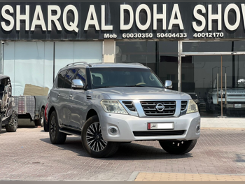 Nissan  Patrol  Platinum  2015  Automatic  372,000 Km  8 Cylinder  Four Wheel Drive (4WD)  SUV  Silver