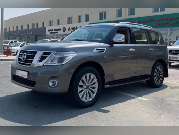 Nissan  Patrol  Platinum  2014  Automatic  213,000 Km  8 Cylinder  Four Wheel Drive (4WD)  SUV  Gray