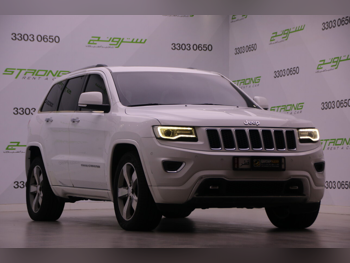 Jeep  Grand Cherokee  Overland  2014  Automatic  251,000 Km  8 Cylinder  Four Wheel Drive (4WD)  SUV  White