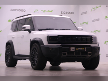 Jetour  T2  Luxury  2025  Automatic  6,000 Km  4 Cylinder  Four Wheel Drive (4WD)  SUV  White  With Warranty