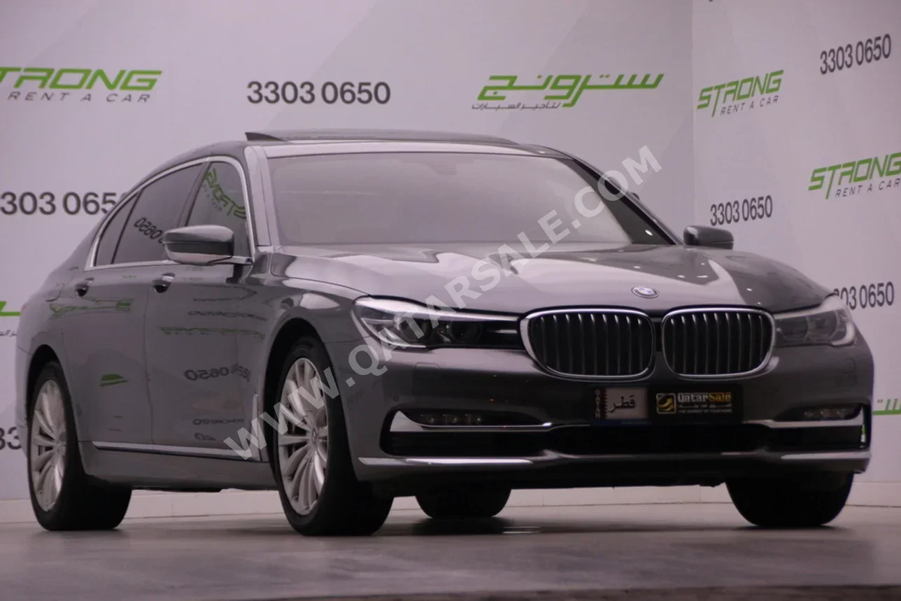 BMW  7-Series  730 Li  2019  Automatic  140,000 Km  4 Cylinder  Rear Wheel Drive (RWD)  Sedan  Gray