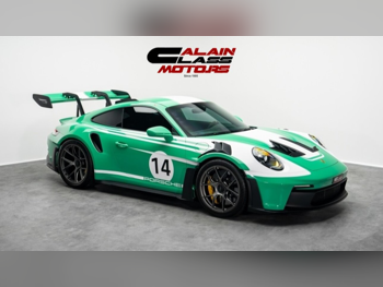 Porsche  911  GT3 RS  2024  Automatic  90 Km  6 Cylinder  Rear Wheel Drive (RWD)  Coupe / Sport  Green  With Warranty