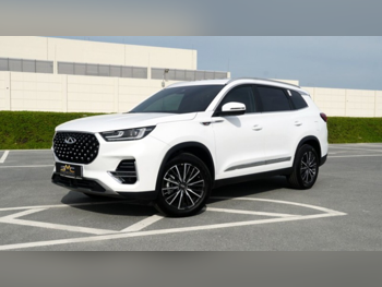 Chery  Tiggo  8 Pro Max  2023  Automatic  42,000 Km  4 Cylinder  Front Wheel Drive (FWD)  SUV  White  With Warranty
