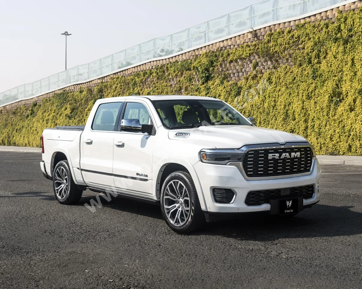 Dodge  Ram  Tungsten  2025  Automatic  4,000 Km  6 Cylinder  Four Wheel Drive (4WD)  Pick Up  White  With Warranty