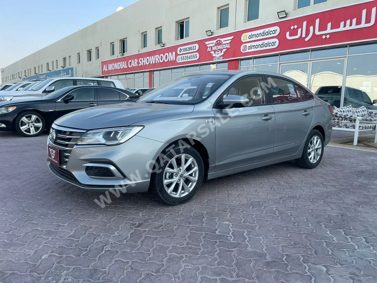 MG  5  2024  Automatic  2,700 Km  4 Cylinder  Rear Wheel Drive (RWD)  Sedan  Gray  With Warranty